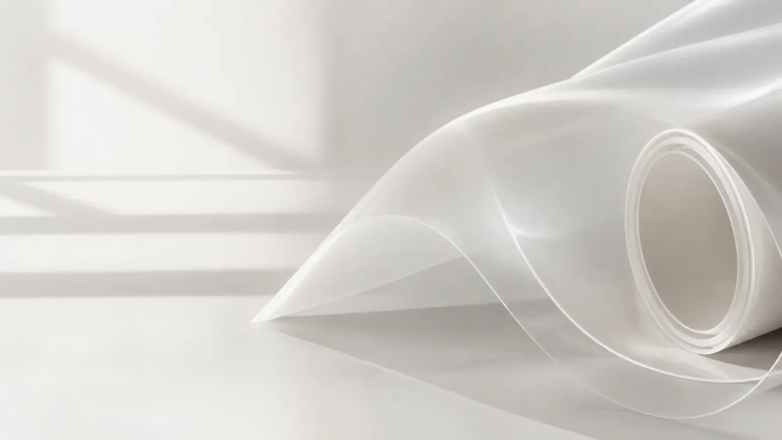 Translucent milky-white PVC film